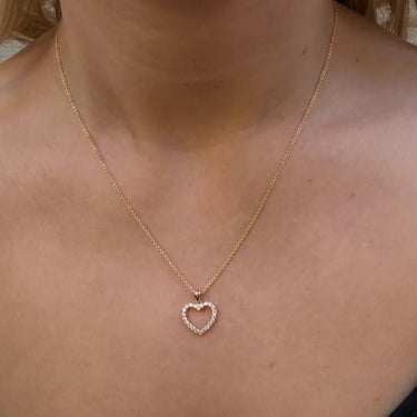 Rhianna Vedhæng - 8 kt. fra Mads Z White Label Guld