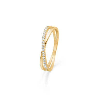 Elisa Ring - 8 kt. Guld fra Mads Z White Label Guld