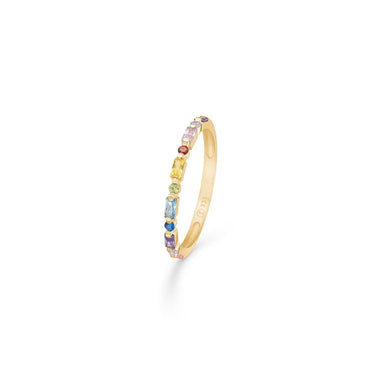 Everest Colour ring - 8 kt. Guld fra Mads Z White Label Guld