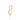 8 kt. ring &quot;Leona&quot; m. zirk. fra Mads Z White Label Guld