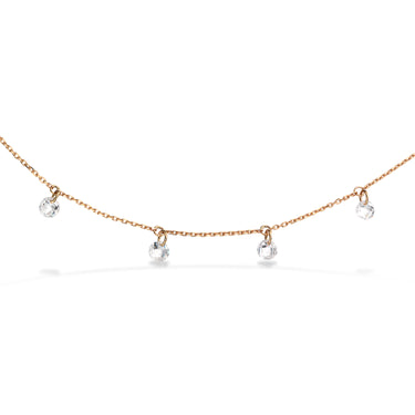 *Collier syn.zir. 8 kt. fra Scrouples Jewellery