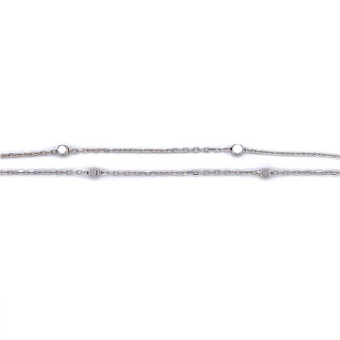 Ankelkæde sølv rh. fra Scrouples Jewellery