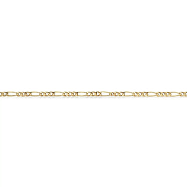 Ankelkæde Figaro - Forgyldt fra Scrouples Jewellery