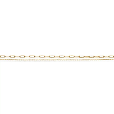 Ankelkæde Links/Rund Anker - Forgyldt fra Scrouples Jewellery
