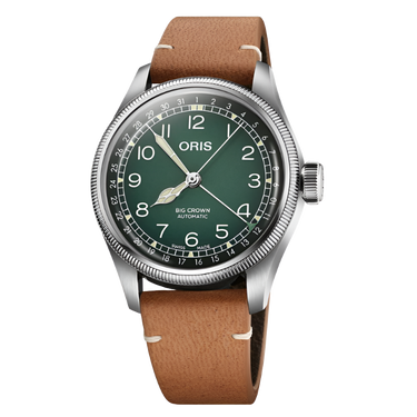 Big Crown Pointer Date Cervo Volante 75477794067SET fra Oris