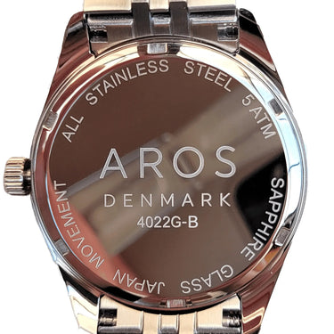 Oscar ur - Sort fra Aros Denmark