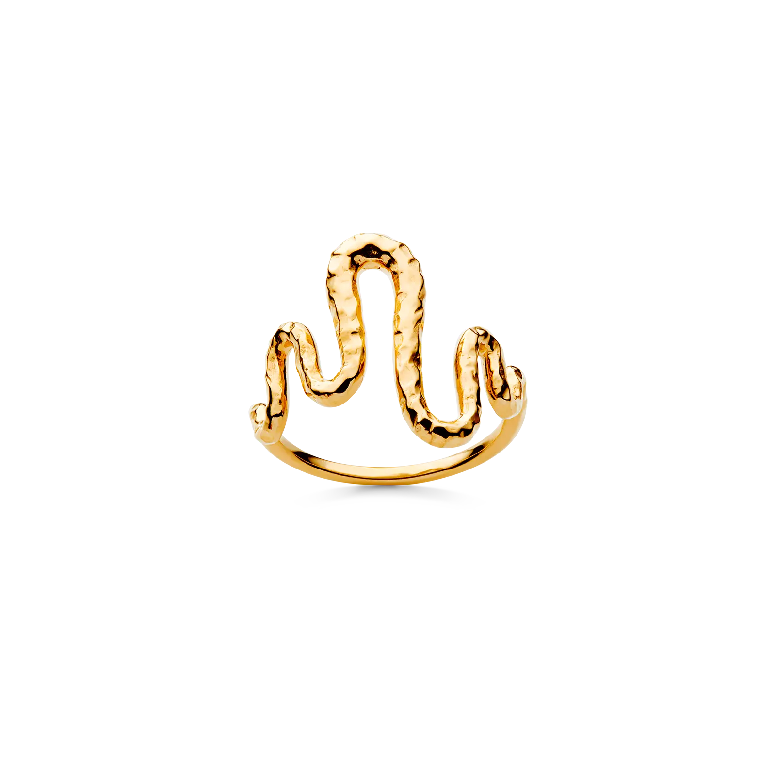 Viva ring - Forgyldt fra Maanesten