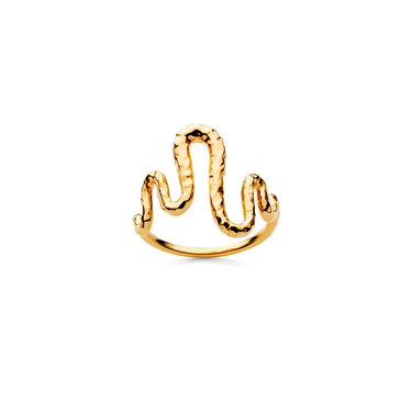 Viva ring - Forgyldt fra Maanesten