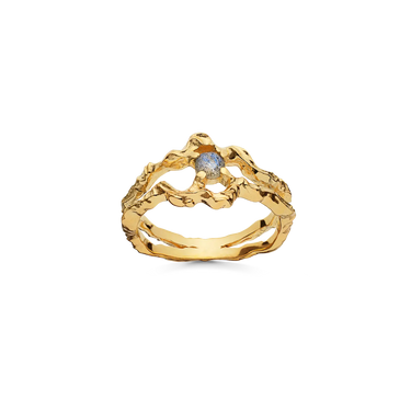 Shelly Ring - Forgyldt fra Maanesten