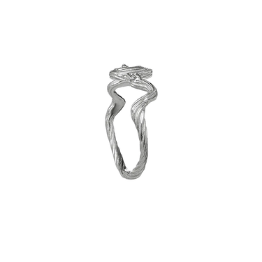 Freya ring - Sølv fra Maanesten