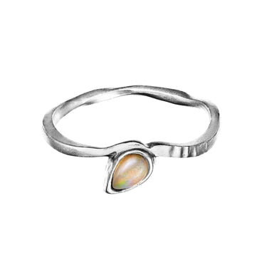 Cille ring - Sølv fra Maanesten