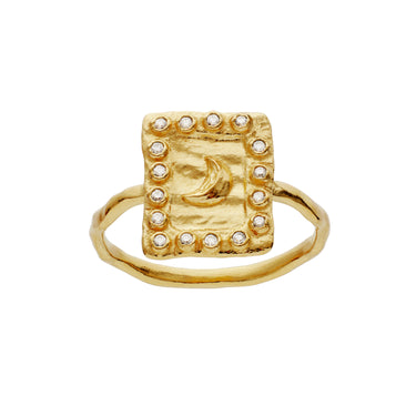Aida Ring - Forgyldt