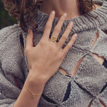 Aida Ring - Forgyldt