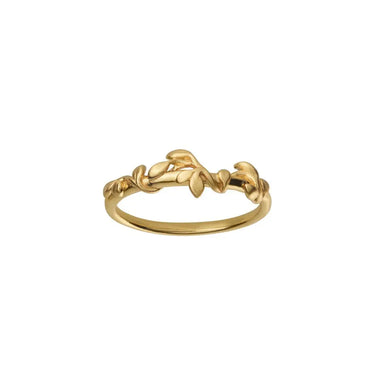 Jungle Ivy ring - Forgyldt fra Bybiehl