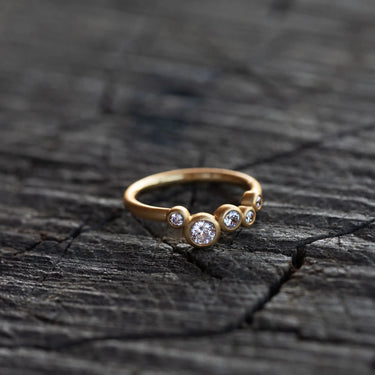 Stardust Ring - Forgyldt fra Bybiehl