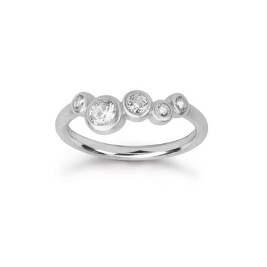 Stardust Ring - Sølv fra Bybiehl