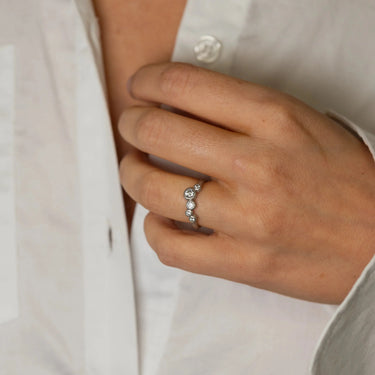 Stardust Ring - Sølv fra Bybiehl