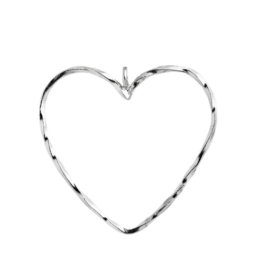 Funky Heart Vedhæng - Sølv fra Stine A Jewelry