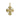 Dagmarkors - 14 kt. Guld