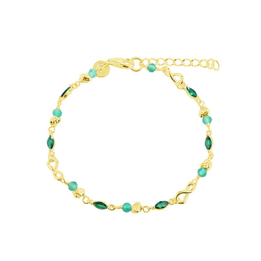 Green Garden Armbånd - Forgyldt