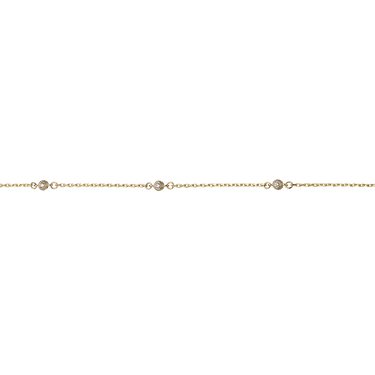 8 kt. Armbånd syn cubic zir fra Scrouples Jewellery