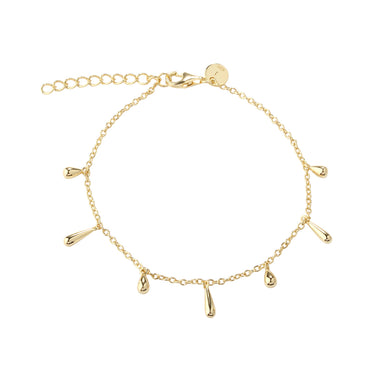 Shiny Drop Armbånd - Forgyldt
