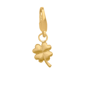 Lucky Four Leaf Charm - Forgyldt fra Bybiehl