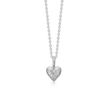 Amour Heart Halskæde - Sølv