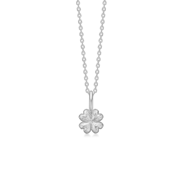 Serene Clover Halskæde - Sølv