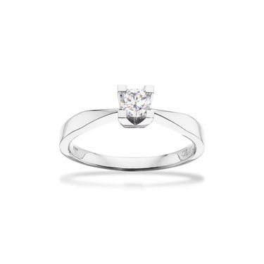 Kleopatra ring - 14 kt. Hvidguld fra Scrouples Kleopatra