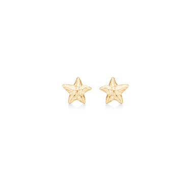 Starfish Lustre Ørestikker - Forgyldt