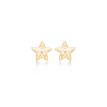Starfish Lustre Ørestikker - Forgyldt