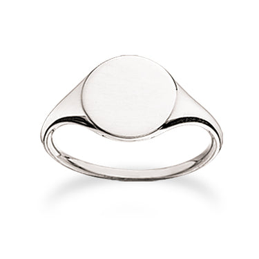 Ring signet - Sølv fra Scrouples Jewellery