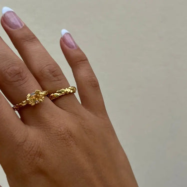 Sølv forg. ring &quot;Element&quot; fra Mads Z Studio Z