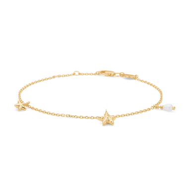 Starfish Lustre Armbånd - Forgyldt