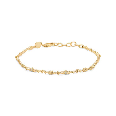Sølv forg. armbånd &quot;Silica&quot; m. zirk. fra Mads Z Studio Z