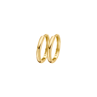 Creoler 14 mm - 14 kt. Guld