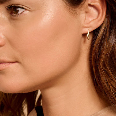Creoler 13,7 mm - 14 kt. Guld