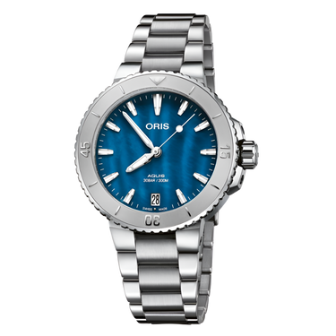 Aquis Date Ladies Mop 73377704155MB fra Oris