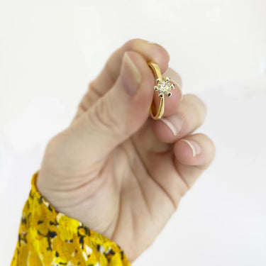 Vida Ring 0,15 ct - 8 kt. Guld