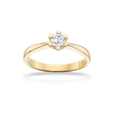 Vida ring - 8 kt. Guld fra Scrouples Vida