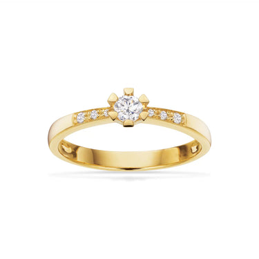 Vida Darling ring 0,15 +0,04 H-W/P1 8 kt