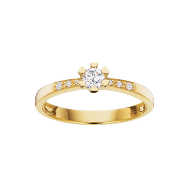 Vida Darling ring 0,20 +0,04 H-W/P1 8 kt fra Scrouples Vida