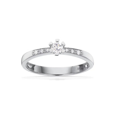 Vida Darling ring 0,10 +0,04 H-W/P1 8 kt
