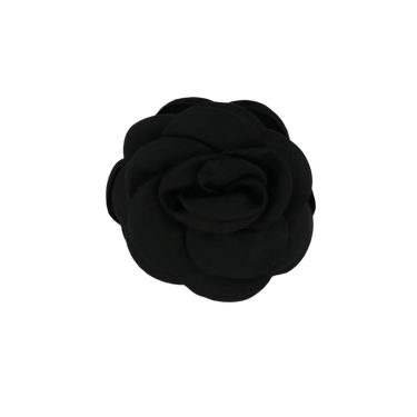 Satin Rose Hårklemme - Black fra Studio Z