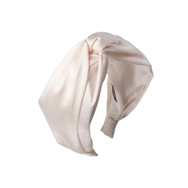 Satin Rose Hårbøjle - Cream fra Studio Z
