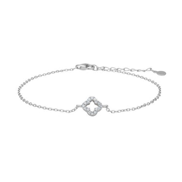 Pamelanor Firkløver Armbånd - Sølv