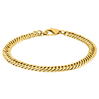 Armbånd 21 cm - Forgyldt Stål fra Son Of Noa