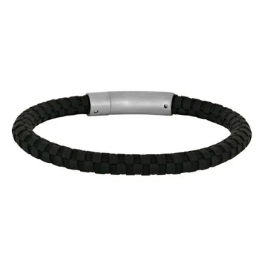 SON Armbånd sort kalvskind 23cm fra Son Of Noa