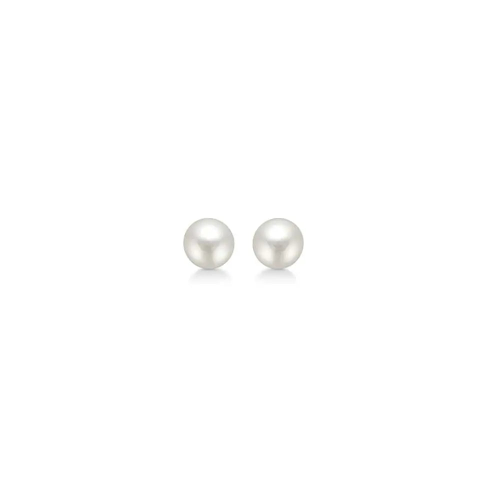 Ørestik m. perle 5 mm - Sølv fra Mads Z Standard